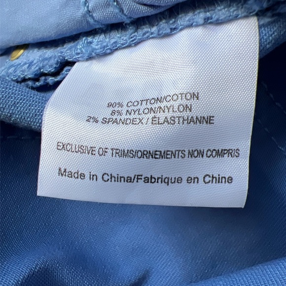 TORY BURCH Periwinkle Blue Colored Denim Jeans - Picture 5 of 8